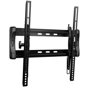 Sanus front view of mounted TV showing secure fit and neat look