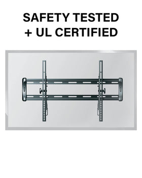 Sanus included hardware and manual for simple, complete installation.