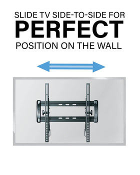 Sanus included hardware and wall template for straightforward install