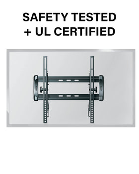 Sanus installation step diagram illustrating three-step mounting process