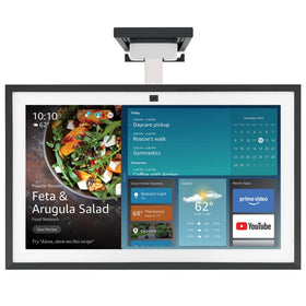 SANUS close-up of tilt and swivel joint showing durable mechanism for flexible viewing angles