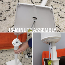 Sanus OSSE12-W2 Era 100 stand ready for balanced listening.