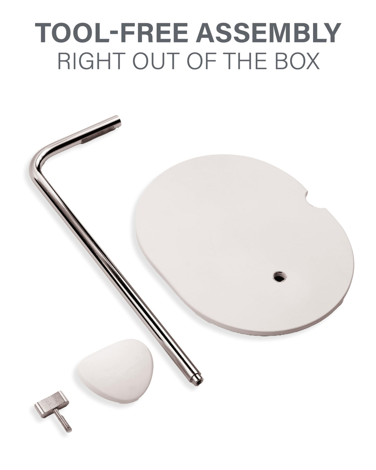 Sanus side profile in white room showing minimalist design that complements Sonos speakers