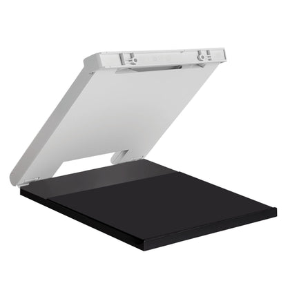 Sanus tilt stand front view showing clean profile and stability benefit