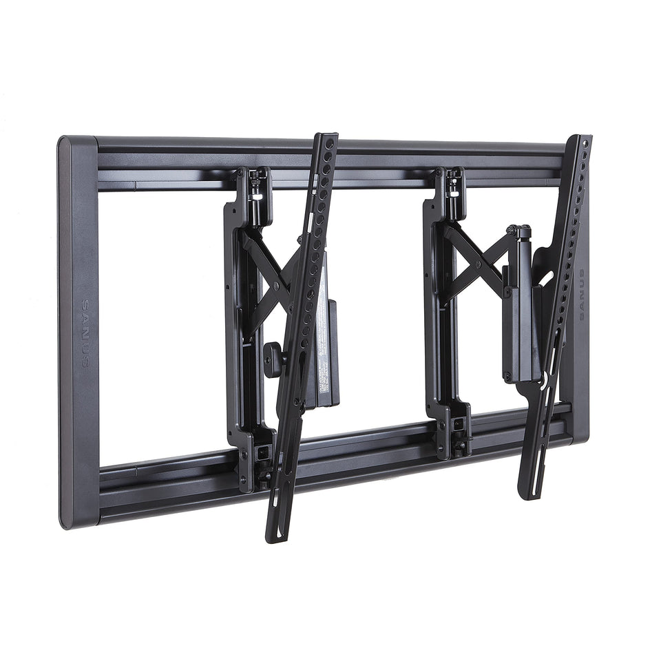 Sanus tilting TV wall mount supports 42–90 inch screens with universal compatibility.