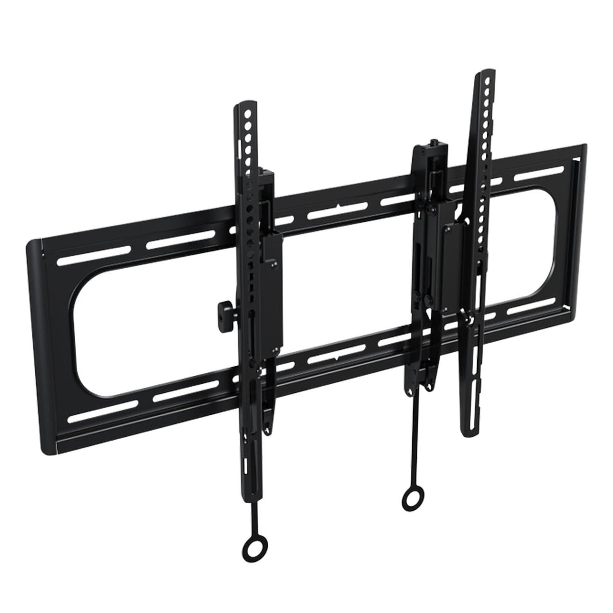 SANUS tilting wall mount with 12-degree tilt for better viewing angle