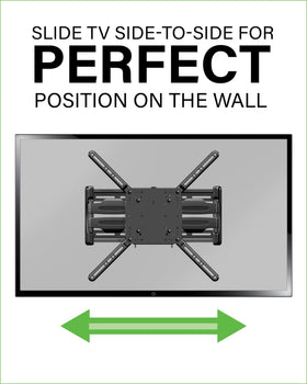 Sanus UL-certified mount includes a 5-year warranty for peace of mind