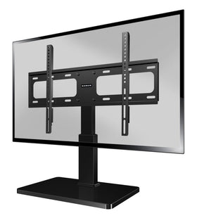 Sanus VSTV1 side view highlights height adjustability for comfortable seating.