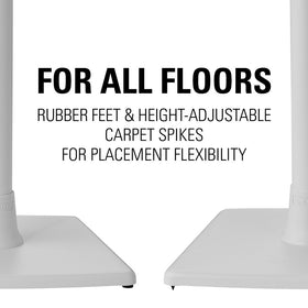 Sanus WSS21-W1 UL-listed safety feature for reliable use.