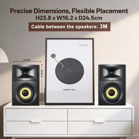 Sanyun SW205 silk dome tweeter close detail delivering smooth, fatigue-free highs