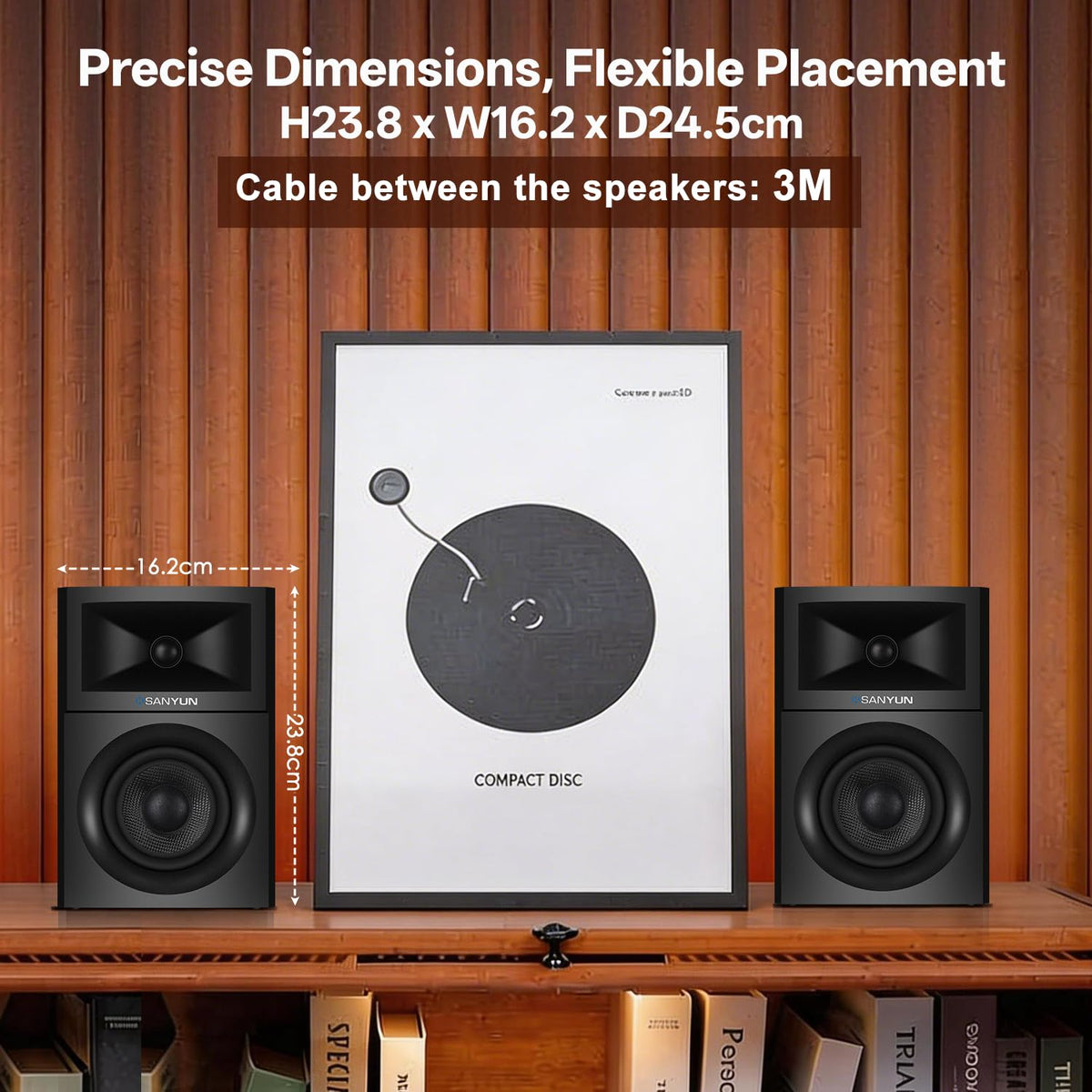 Sanyun SW205 silk dome tweeter delivering smooth, fatigue-free highs