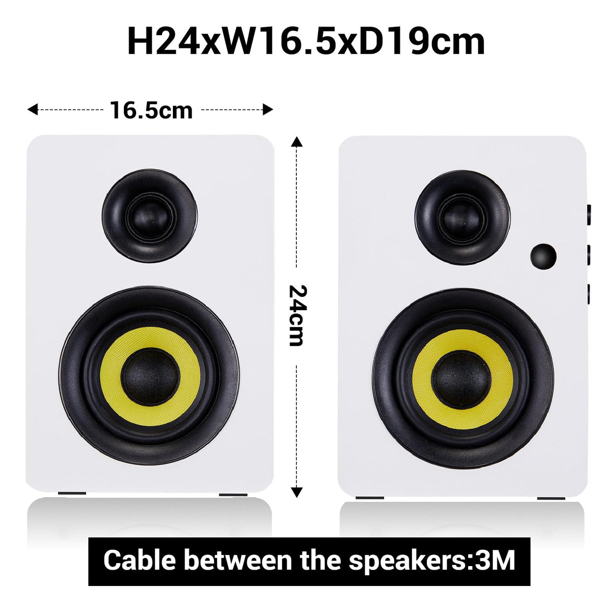 Sanyun SW206 carbon-woofer 4-inch showcases powerful bass in a compact cabinet.