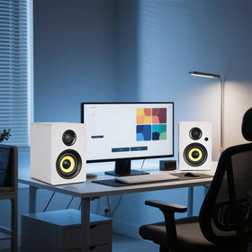 Sanyun SW206 back panel highlights multiple interfaces for versatile setups.