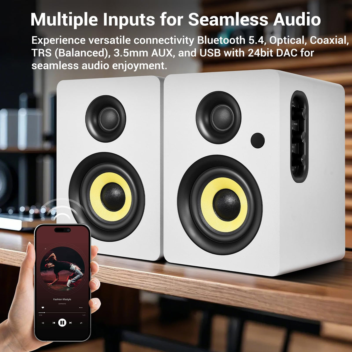 Sanyun SW206 25mm silk dome tweeter delivers smooth highs for clear mixes.