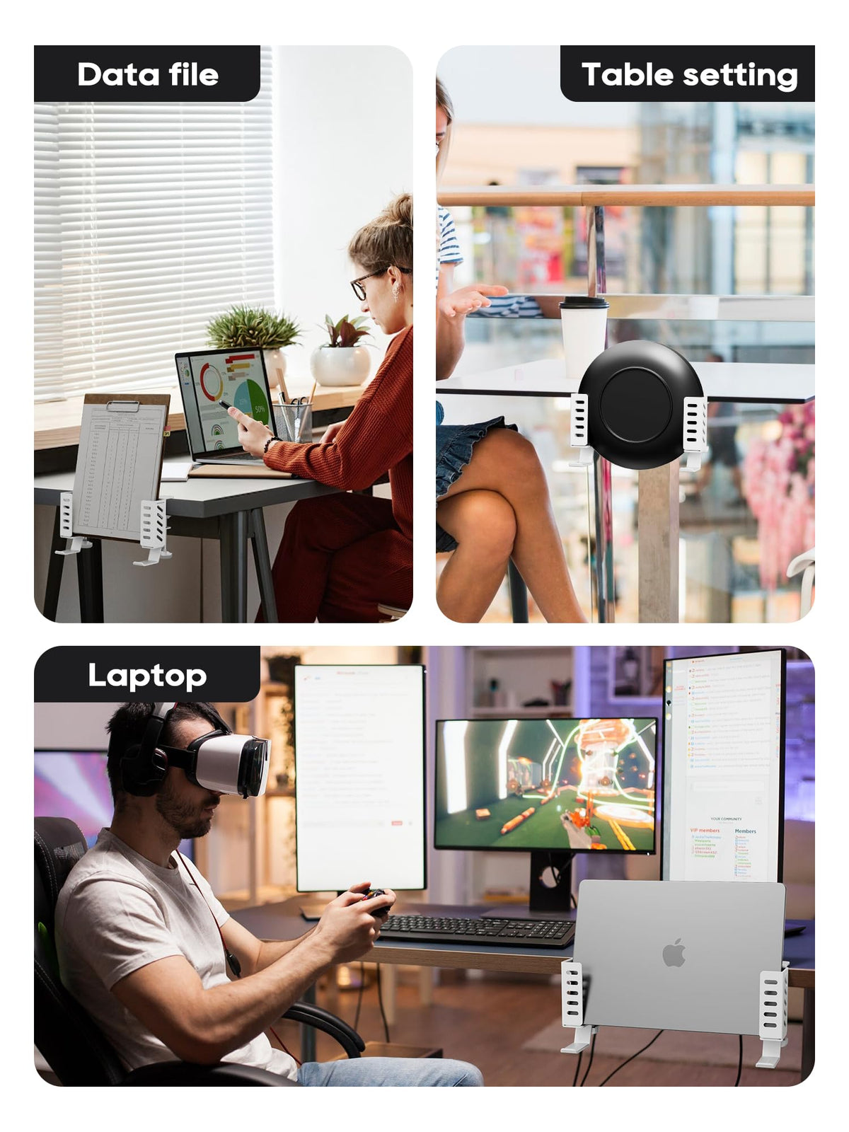 SAPESEHE sturdy 22lb load capacity supports laptops and tablets