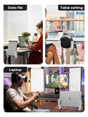 SAPESEHE sturdy 22lb load capacity supports laptops and tablets