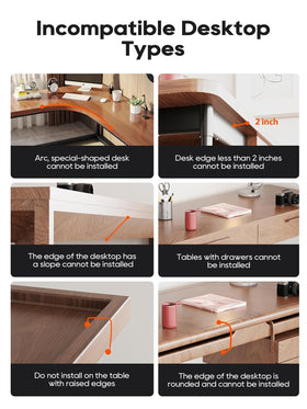 SAPESEHE no-drill installation allows easy repositioning