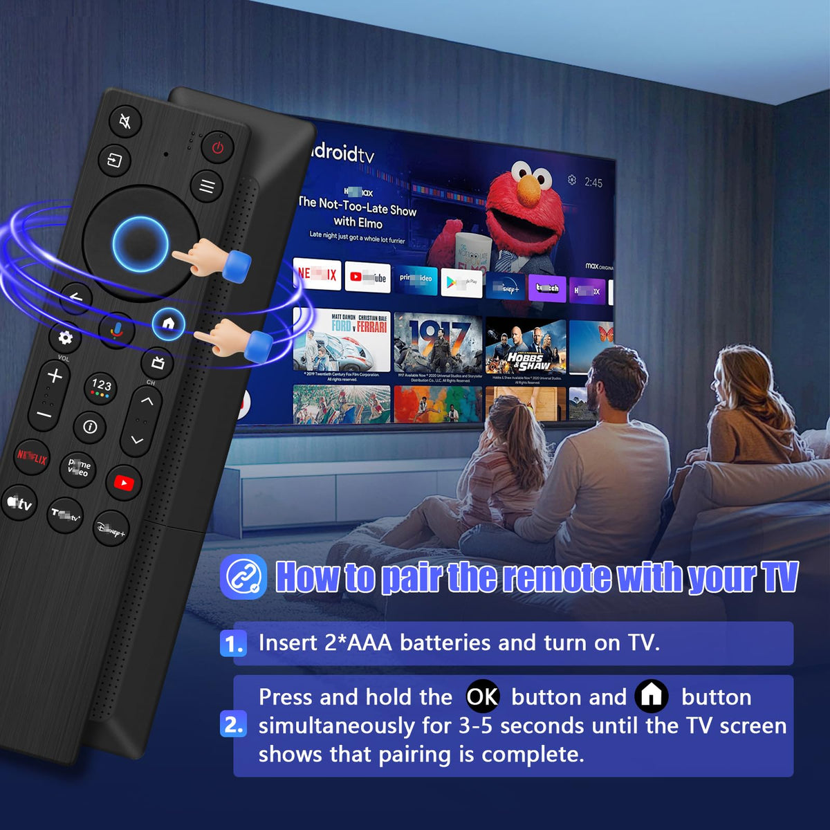 SAQVX RC923A held in hand to show size and comfortable ergonomic grip for extended use