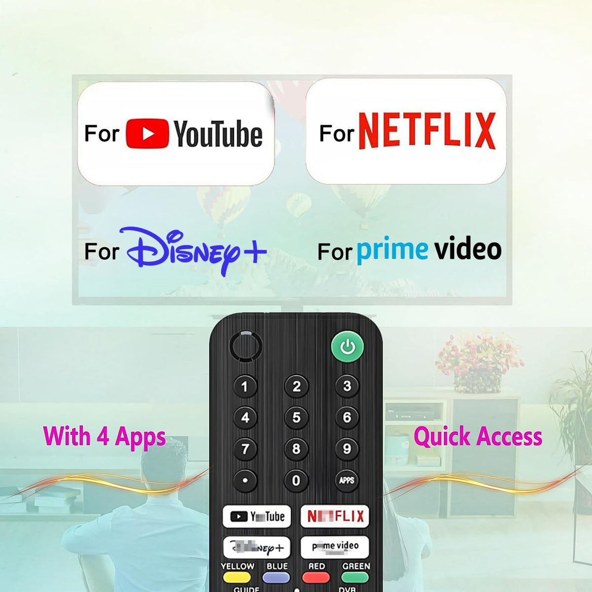 SAQVX remote compatible models list illustrating broad Bravia coverage
