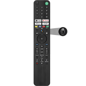 SAQVX remote front view showing compact design for easy handling and control