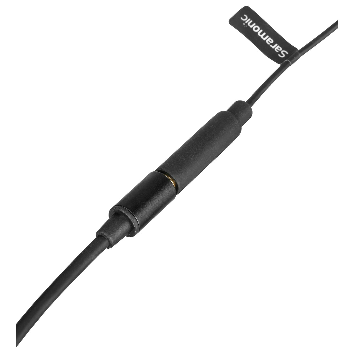 Saramonic lavmicro u1a alligator clip attached to collar for secure mounting