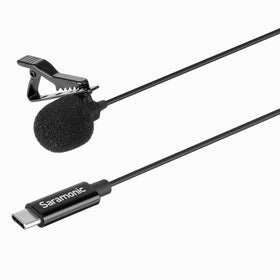 Saramonic LavMicro U3A close-up lavalier for crisp on-camera audio in any setting.