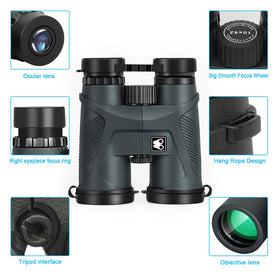 SARBLUE eyepiece close-up highlighting comfortable eye cups for long viewing
