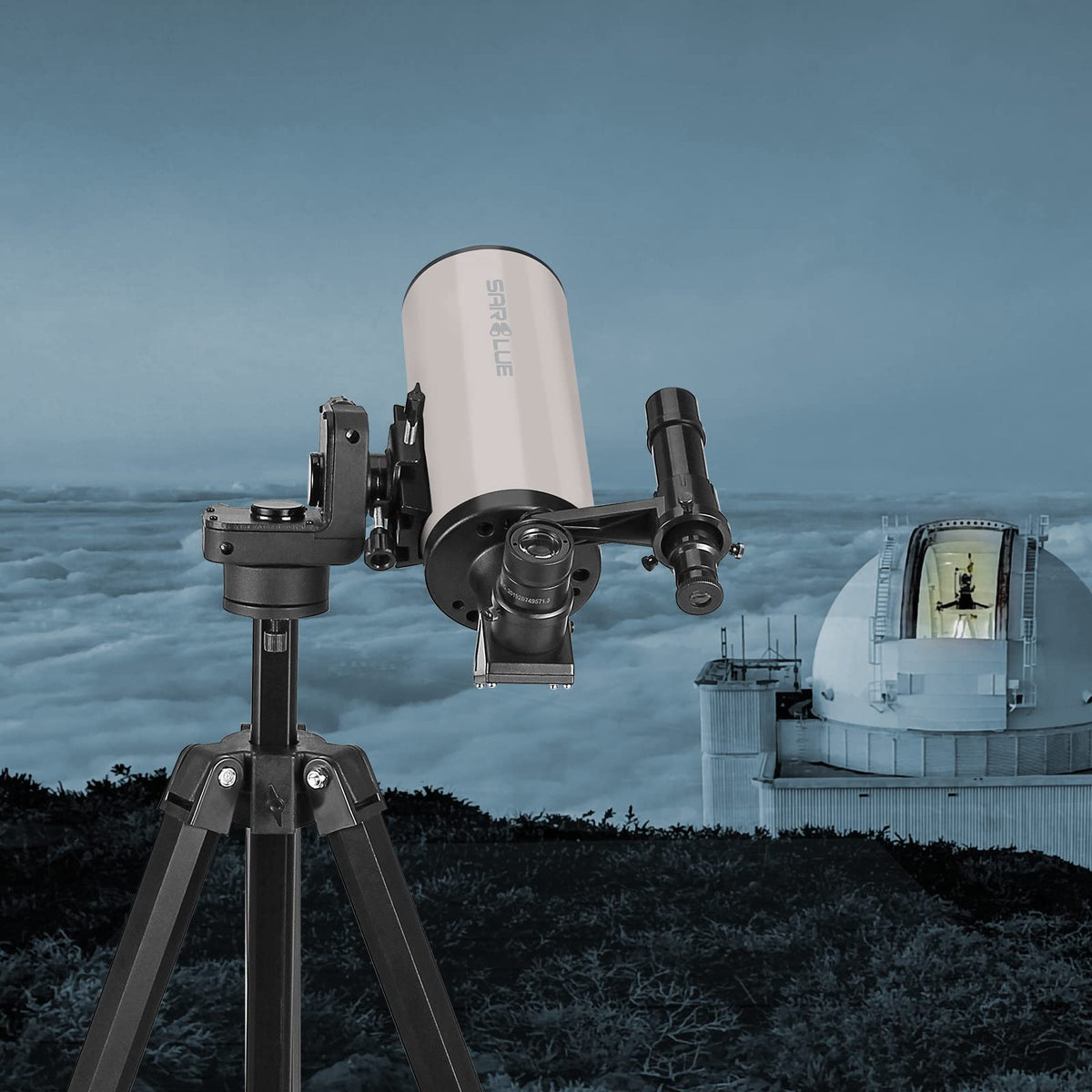 SARBLUE Mak70 with 70mm aperture for brighter, clearer views