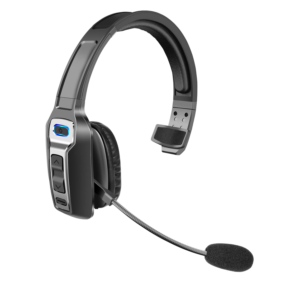 Sarevile headset front view showing sleek design and brand benefit of professional calls