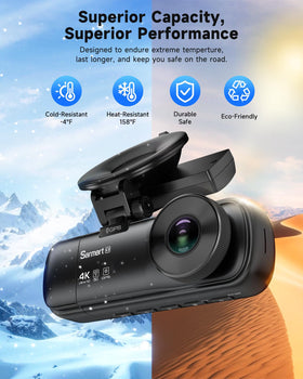 SARMERT C3 G-sensor detects impacts and protects important clips.