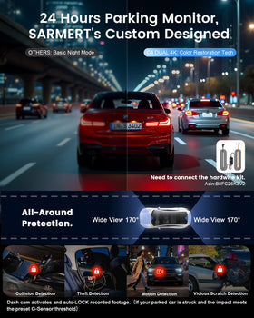Sarmert C4 HDR-WDR technology balances light and dark.