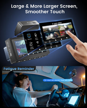 Sarmert C4 WiFi 5G enables quick video sharing.