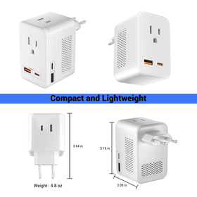 SARQW compact travel power solution for luggage