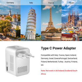 SARQW 20W USB-C port enables fast charging