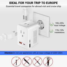 SARQW USB‑C PD charging a phone fast with visible charging indicator