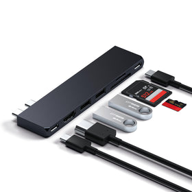 Satechi hub with USB 4 and dual USB-C ports for fast data and charging