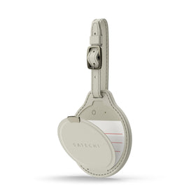 Satechi FindAll front view showing sleek sand finish and compact profile for easy travel