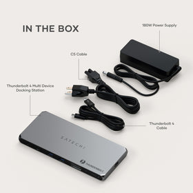 Satechi Thunderbolt 4 Dock Ethernet port for stable network