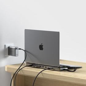 Satechi two USB-A ports expand compatible peripherals and accessories.