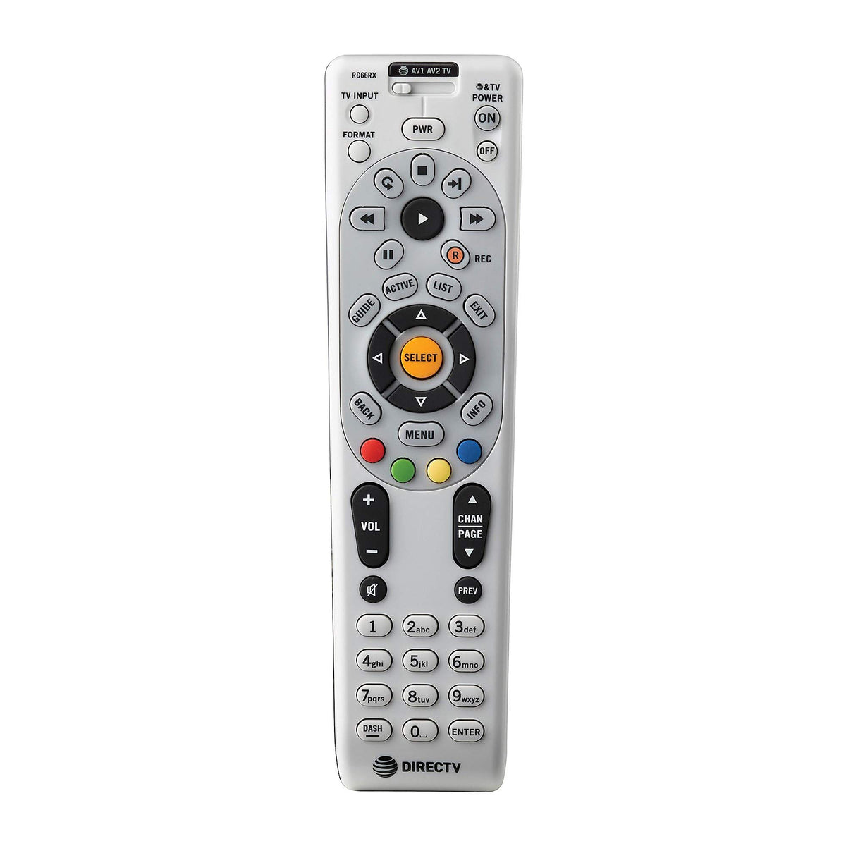 SatelliteSale RC66RX remote with AA batteries included for immediate use