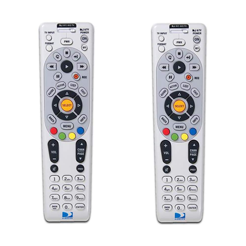 SatelliteSale RC66RX remote front view for versatile IR/RF use
