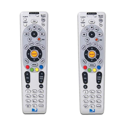 SatelliteSale RC66RX remote front view for versatile IR/RF use