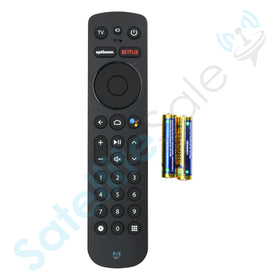 SatelliteSale remote in hand giving scale and ergonomic grip for comfortable control