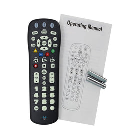 SatelliteSale UR3-SR3S remote back shows sturdy construction for daily use.