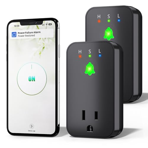 Satisure power failure alarm in mini size with loud alert.
