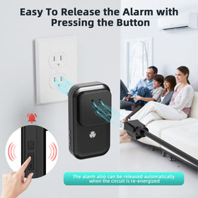 Satisure rechargeable battery eliminates frequent replacements and ensures ongoing protection during outages.