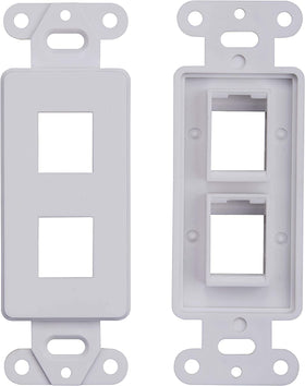 SATMAXIMUM wall plate close-up showing screws for quick, secure mounting