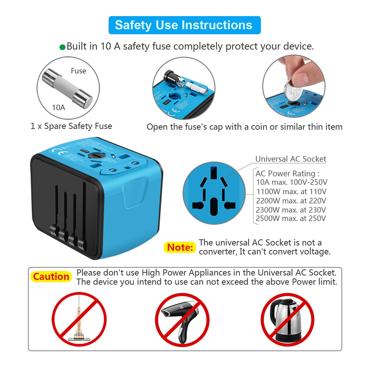 SAUNORCH label with FCC CE RoHS marks indicating certified safety features