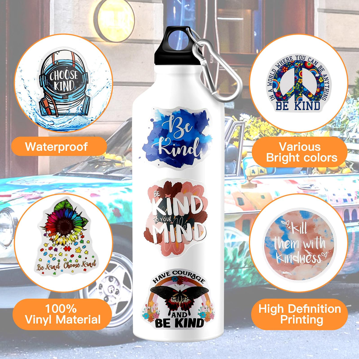 Sayglossy inspirational quotes stickers for classroom motivation and positive learning spaces.