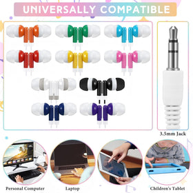 Saysurey individually bagged earbuds stay clean and ready to use